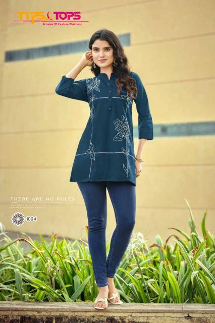 Tips & tops summer Kurti exporters in Mumbai